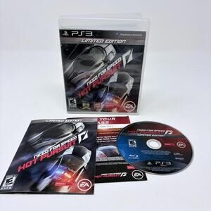 Need For Speed: Hot Pursuit Limited Edition (Playstation 3, 2010) CIB